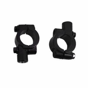 SOPORTE DE ESPEJO NEGRO 1 PAR