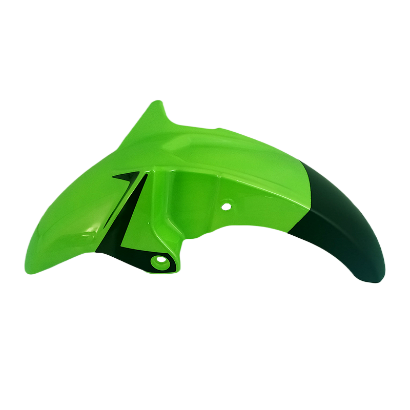 SALPICADERA DELANTERA VERDE NEGRO